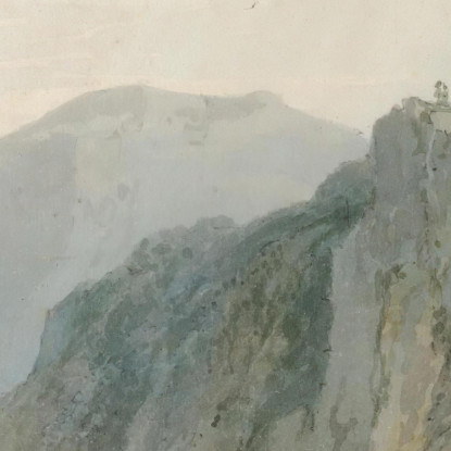 Salita Alla Cascata Di Terni Joseph Mallord William Turner jwt29 quadro stampato su tela