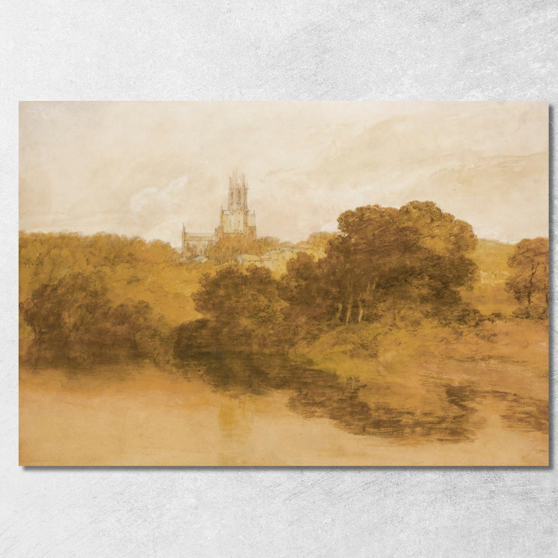 Abbazia Di Fonthill Wiltshire Joseph Mallord William Turner jwt49 quadro stampato su tela Abbazia Di Fonthill Wiltshire Joseph Mallord William Turner jwt49 quadro stampato su tela