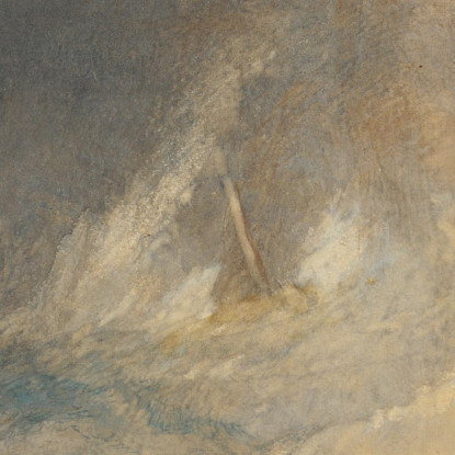 Faro Di Long Ship Land'S End Joseph Mallord William Turner jwt72 quadro stampato su tela