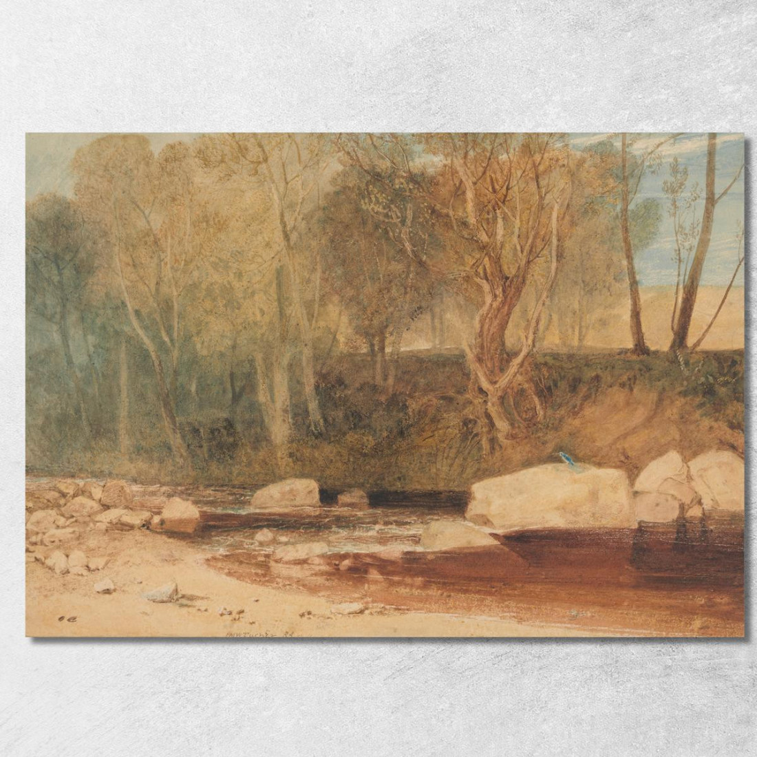 Sul Washburn Joseph Mallord William Turner jwt91 quadro stampato su tela Sul Washburn Joseph Mallord William Turner jwt91 quadro stampato su tela
