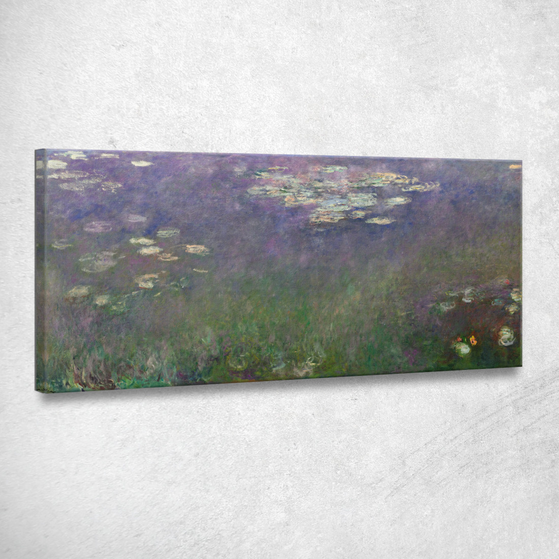 Ninfee Agapanthus Claude Monet mnt358 quadro stampato su tela Ninfee Agapanthus Claude Monet mnt358 quadro stampato su tela