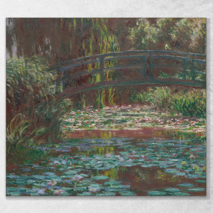 Stagno Delle Ninfee Claude Monet mnt363 quadro stampato su tela