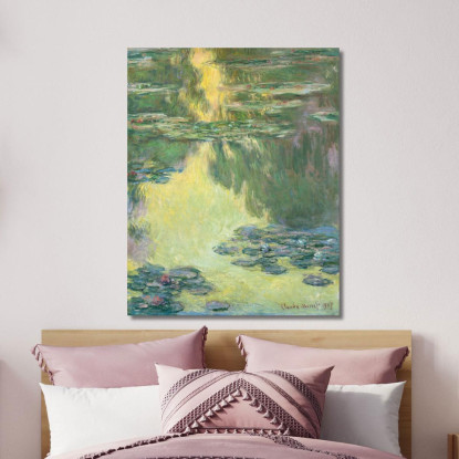 Ninfee 2 Claude Monet mnt364 quadro stampato su tela