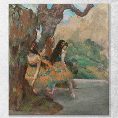 Ballerini Edgar Degas edg5 quadro stampato su tela