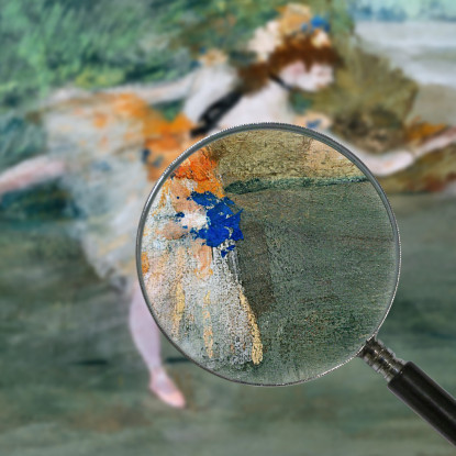 Ballerina Sul Palco Edgar Degas edg11 quadro stampato su tela