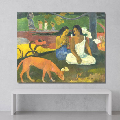 Passatempo Paul Gauguin pgg5 quadro stampato su tela