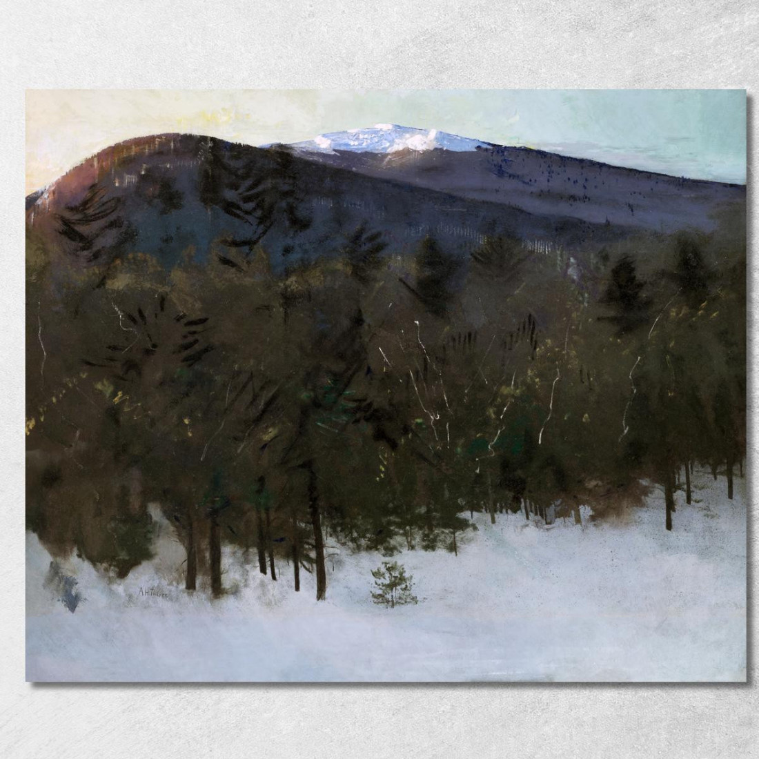 Monte Monadnock Abbott Handerson Thayer aht13 quadro stampato su tela Monte Monadnock Abbott Handerson Thayer aht13 quadro stampato su tela