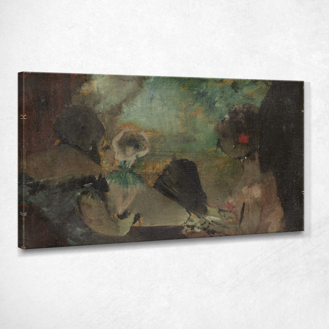 La Loggia 1883 Edgar Degas edg78 quadro stampato su tela La Loggia 1883 Edgar Degas edg78 quadro stampato su tela