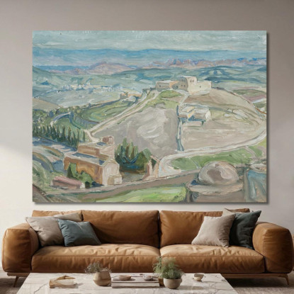 Studio Dal Getsemani Anna Boberg abb36 quadro stampato su tela