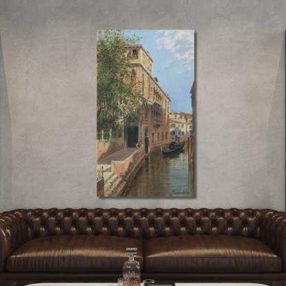 Un Palazzo Veneziano Antonietta Brandeis abn2 quadro stampato su tela