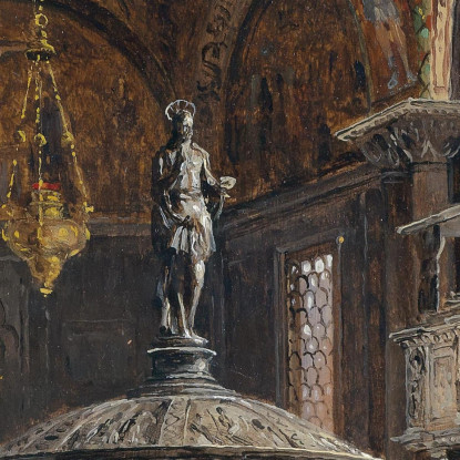 Battistero Di San Marco Antonietta Brandeis abn9 quadro stampato su tela