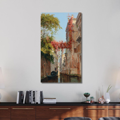 Palazzo Albrizzi Venezia Antonietta Brandeis abn23 quadro stampato su tela