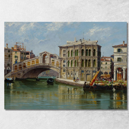 San Marco Venezia Antonietta Brandeis abn36 quadro stampato su tela