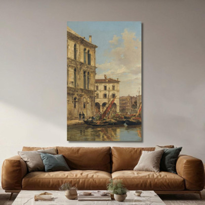 Il Canal Grande Antonietta Brandeis abn41 quadro stampato su tela