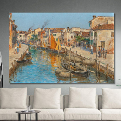 Venezia Antonietta Brandeis abn59 quadro stampato su tela