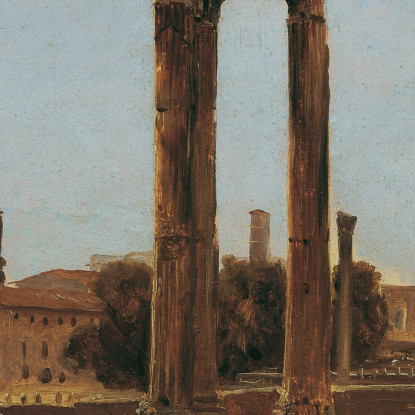 Tu Dai Il Foro Romano Carl Blechen cbc2 quadro stampato su tela