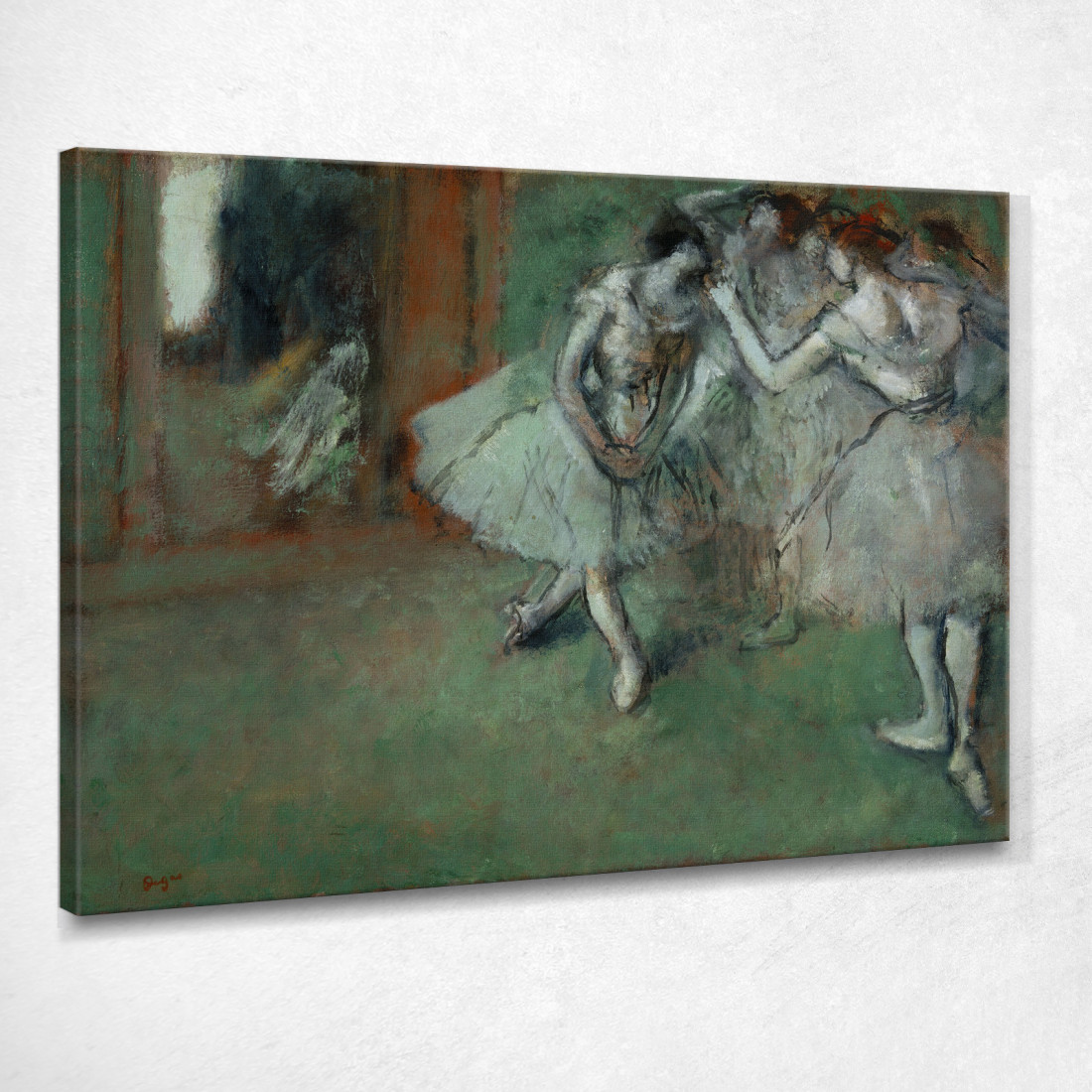 Un Gruppo Di Ballerini Edgar Degas edg101 quadro stampato su tela Un Gruppo Di Ballerini Edgar Degas edg101 quadro stampato su tela