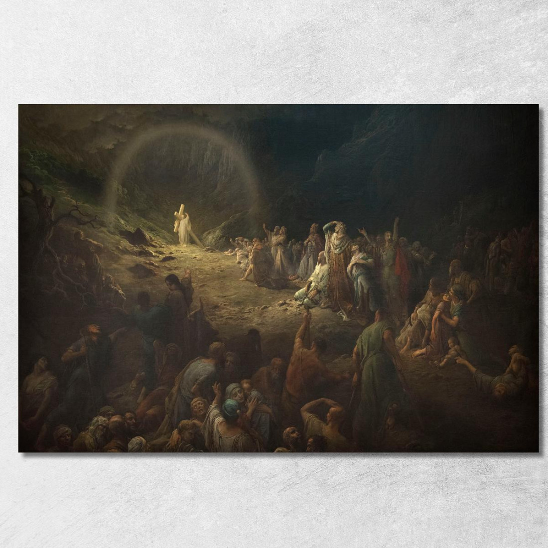 La Valle Delle Lacrime Doré Gustave gdr46 quadro stampato su tela La Valle Delle Lacrime Doré Gustave gdr46 quadro stampato su tela