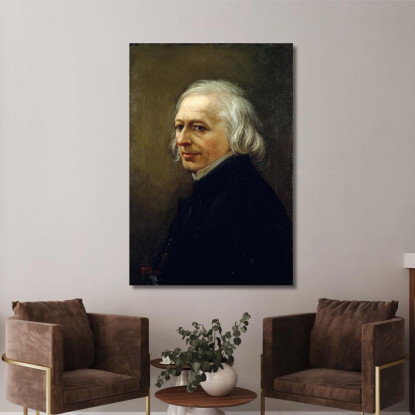 Ritratto Di Carlo Filippo Doré Gustave gdr58 quadro stampato su tela
