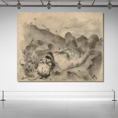 Il Principe Rosa Doré Gustave gdr110 quadro stampato su tela