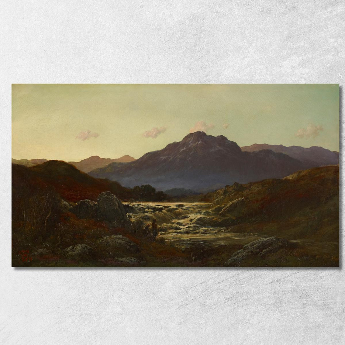 Torrente Negli Altopiani Doré Gustave gdr115 quadro stampato su tela Torrente Negli Altopiani Doré Gustave gdr115 quadro stampato su tela