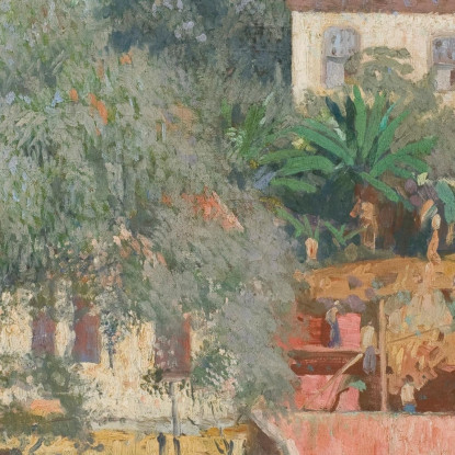 Paesaggio Di Santa Teresa Eliseu Visconti evs48 quadro stampato su tela