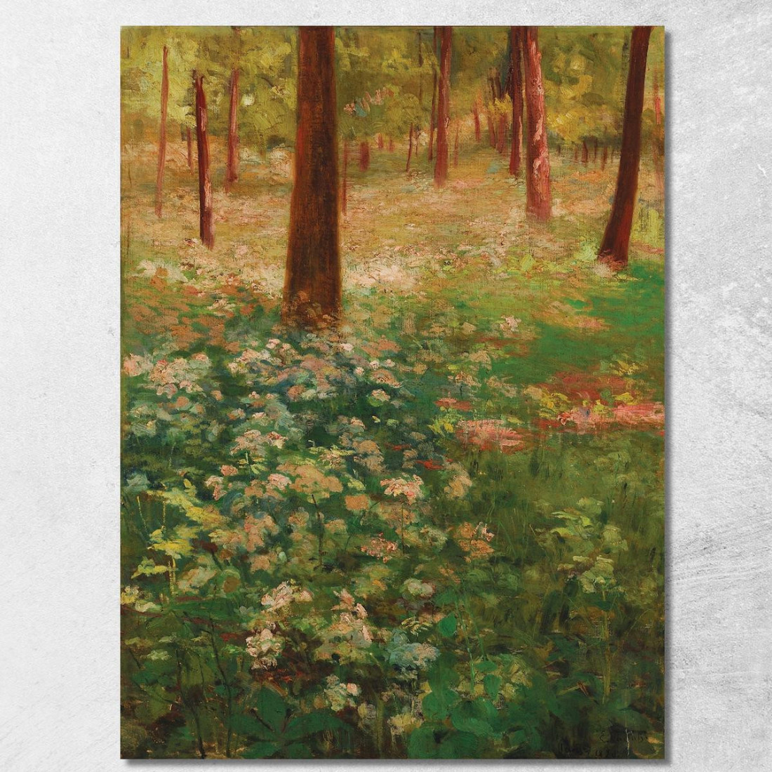 Primavera Eliseu Visconti evs53 quadro stampato su tela Primavera Eliseu Visconti evs53 quadro stampato su tela