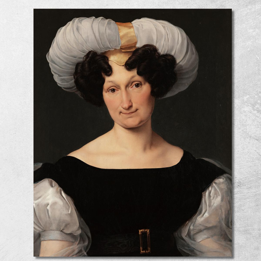 Ritratto Di Francesca Majnoni D’Intignano Francesco Hayez fhy11 quadro stampato su tela Ritratto Di Francesca Majnoni D’Intignano Francesco Hayez fhy11 quadro stampato su tela