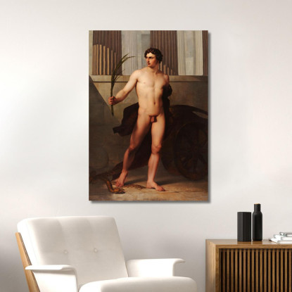 Atleta Trionfante Francesco Hayez fhy22 quadro stampato su tela