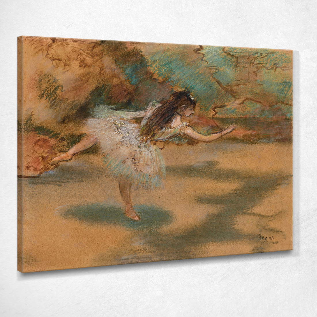 Ballerina Sulle Punte Edgar Degas edg147 quadro stampato su tela Ballerina Sulle Punte Edgar Degas edg147 quadro stampato su tela