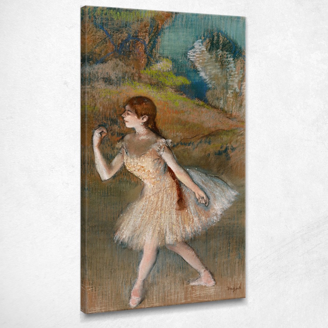 Ballerino Edgar Degas edg151 quadro stampato su tela