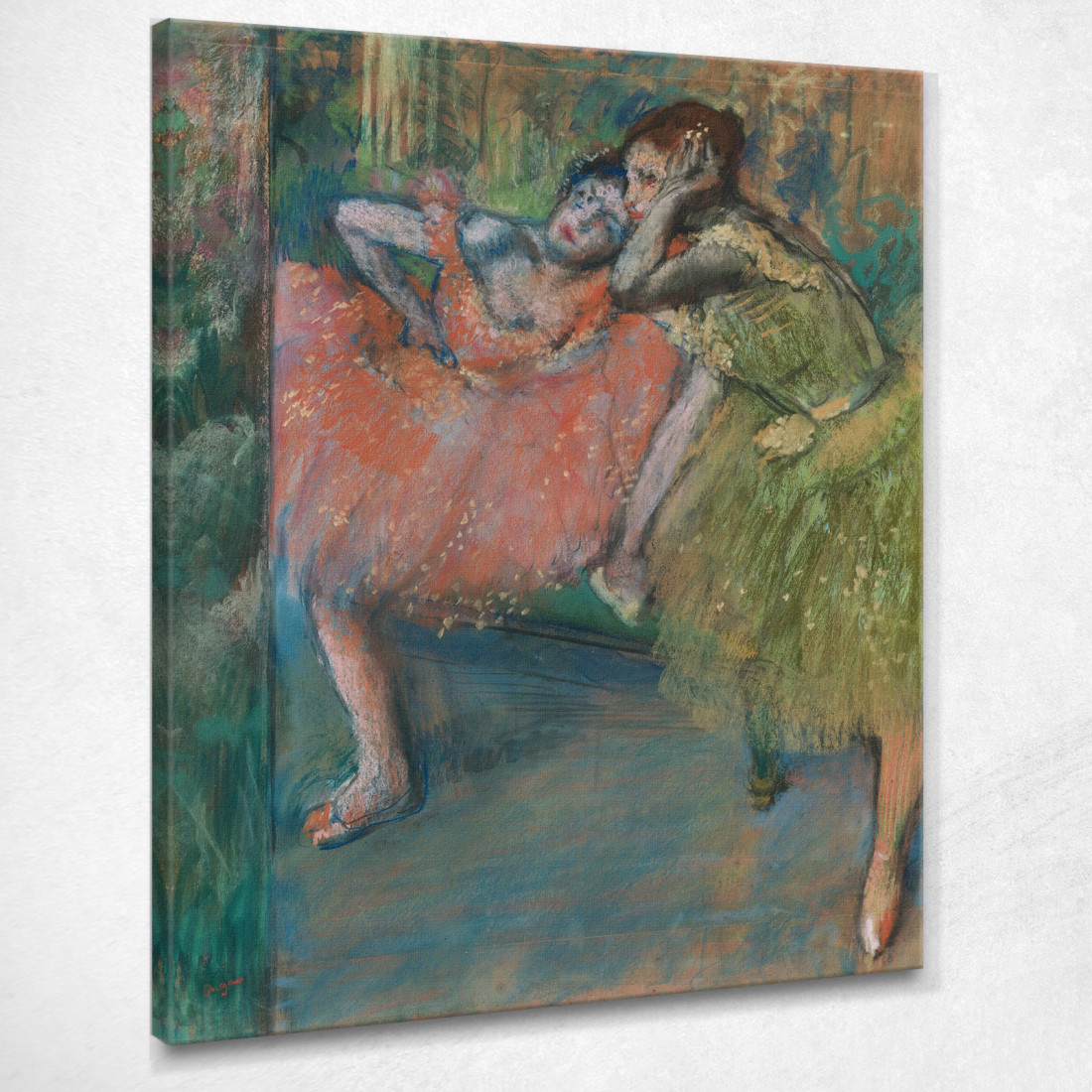 Ballerini A Casa Edgar Degas edg153 quadro stampato su tela Ballerini A Casa Edgar Degas edg153 quadro stampato su tela