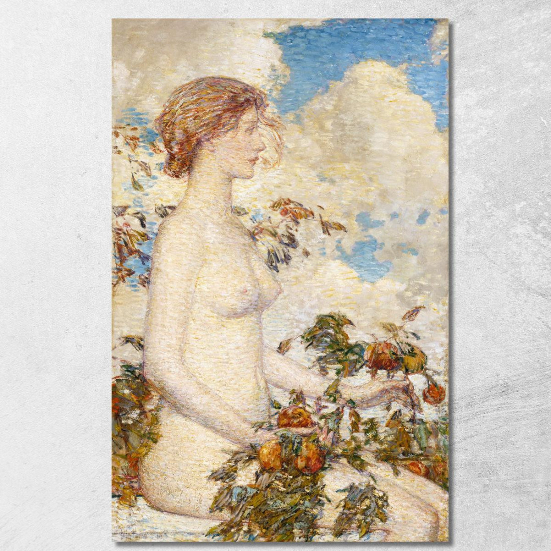 Pomona Frederick Childe Hassam fch13 quadro stampato su tela Pomona Frederick Childe Hassam fch13 quadro stampato su tela