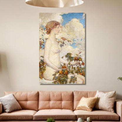 Pomona Frederick Childe Hassam fch13 quadro stampato su tela