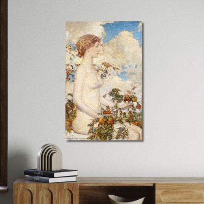 Pomona Frederick Childe Hassam fch13 quadro stampato su tela