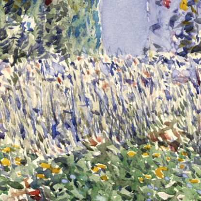 Il Giardino Di Thaxter Frederick Childe Hassam fch19 quadro stampato su tela