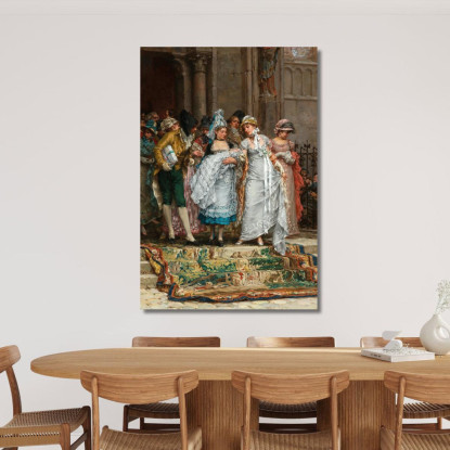 Il Battesimo Frederik Hendrik Kaemmerer fhk16 quadro stampato su tela