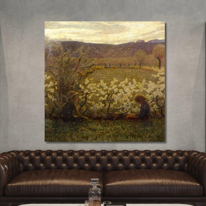 Campo In Fiore G. Pellizza da Volpedo gpv3 quadro stampato su tela