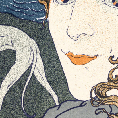 Indietro Georges de Feure gdf13 quadro stampato su tela