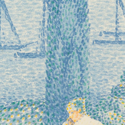 La Passeggiata Henri Edmond Cross hec9 quadro stampato su tela