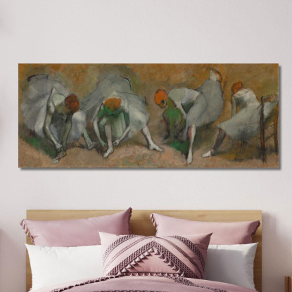 Fregio Di Ballerini Edgar Degas edg175 quadro stampato su tela