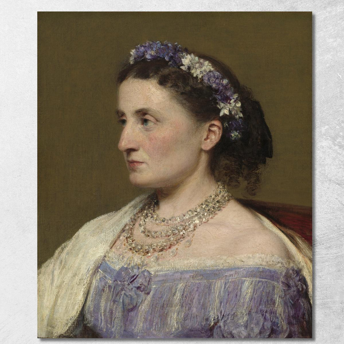 La Duchessa Fitz-James Henri Fantin-Latou hfl5 quadro stampato su tela La Duchessa Fitz-James Henri Fantin-Latou hfl5 quadro stampato su tela