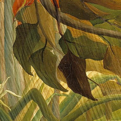 Tigre In Una Tempesta Tropicale Henri Rousseau hrs42 quadro stampato su tela