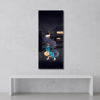 Vento Freddo Invernale Hiroaki Takahashi htk5 quadro stampato su tela