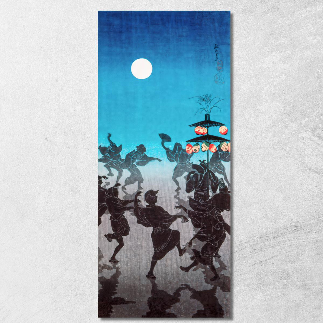 Danza Per La Festa Di Obon Hiroaki Takahashi htk6 quadro stampato su tela Danza Per La Festa Di Obon Hiroaki Takahashi htk6 quadro stampato su tela