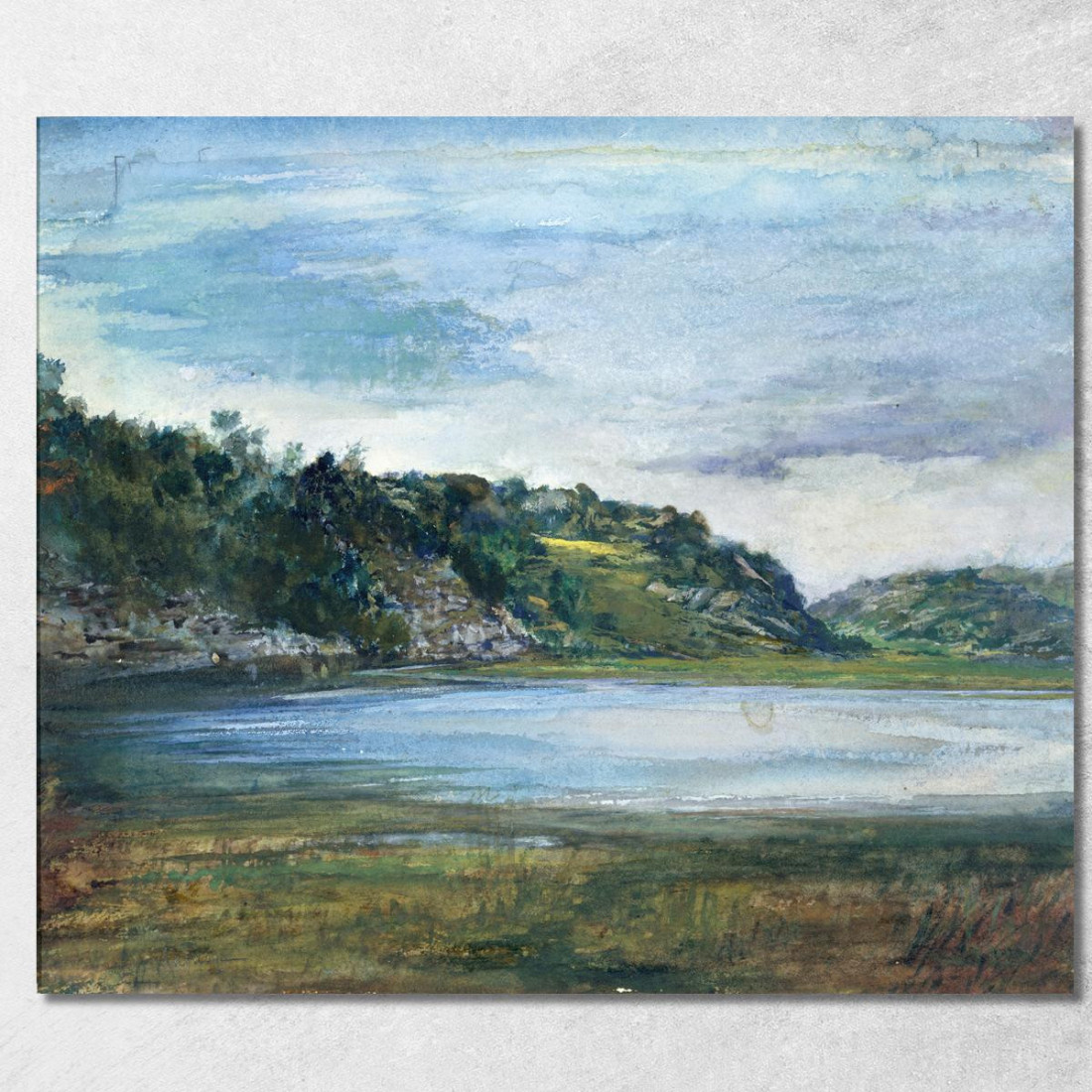Studio Di Paradise Rocks A Paradise Newport Rhode Island John La Farge jlf20 quadro stampato su tela Studio Di Paradise Rocks A Paradise Newport Rhode Island John La Farge jlf20 quadro stampato su tela