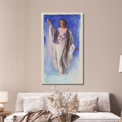 La Resurrezione Di Cristo John La Farge jlf38 quadro stampato su tela