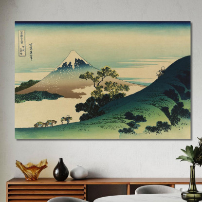 Il Passo Inume Nella Provincia Di Kai katsushika hokusai khk84 quadro stampato su tela