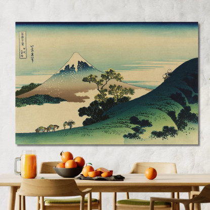 Il Passo Inume Nella Provincia Di Kai katsushika hokusai khk84 quadro stampato su tela