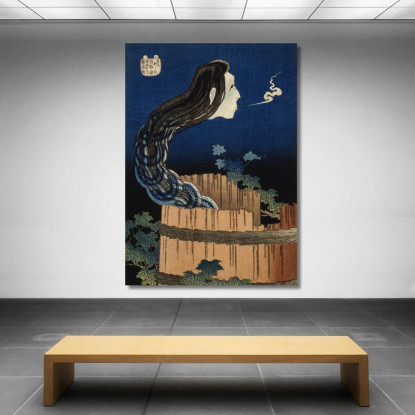 La Villa Del Piatto katsushika hokusai khk88 quadro stampato su tela